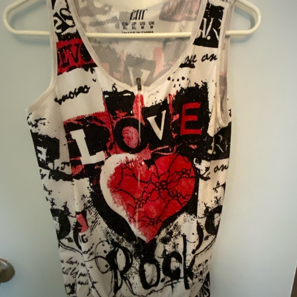 Cycling jersey tank